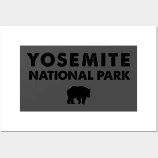 Yosemite National Park Retro Posters and Art